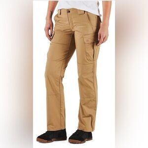 5.11 Tactical Stryke Women's Tactical Cargo Pants Coyote Size 18 Long